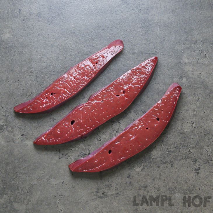 Leber vom Ochsen in Scheiben