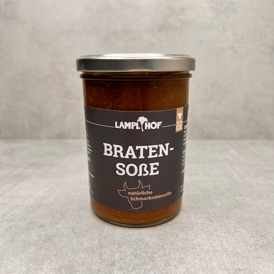 Bratensoße - natürliche Schmorbratensoße