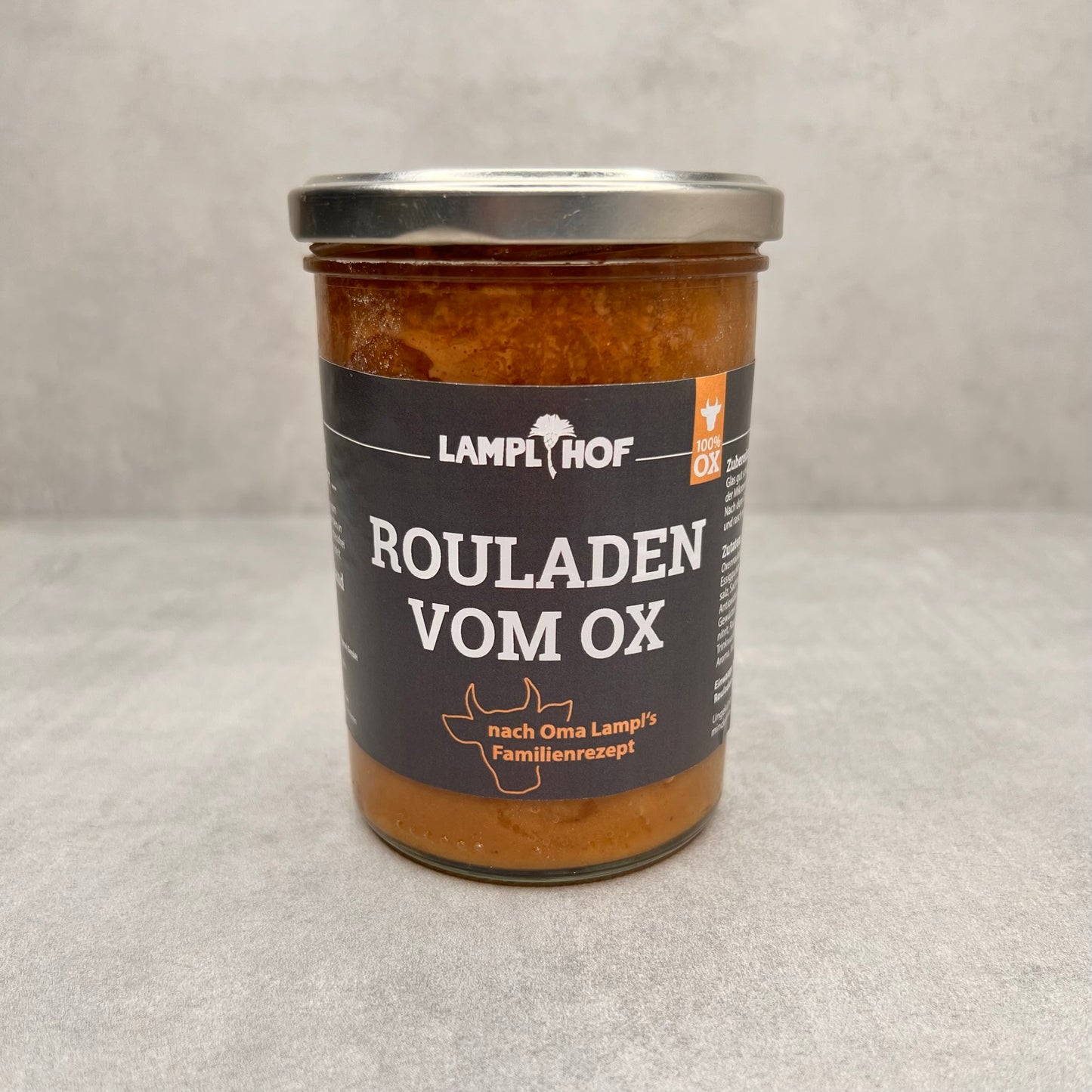 Rouladen vom Ochsen im Glas