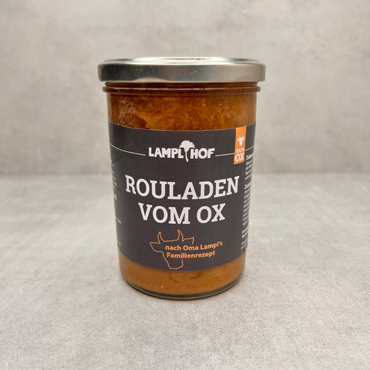 Rouladen vom Ochsen im Glas